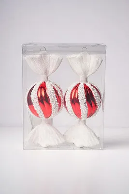 8" PEPPERMINT CANDY x 2PCS