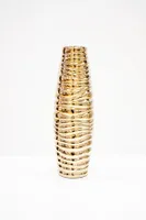 17"  Titanium Gold Vase