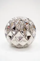 6" Titanium Silver Ball