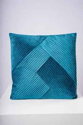 19" x 19" Shopia Cushion Turquoise