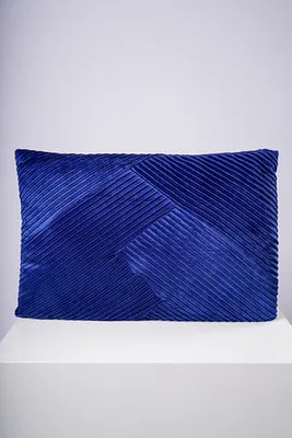 23" x 16" Shopia Cushion Midnight Blue
