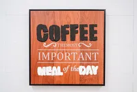 20" x 20" Coffe Wall Decor