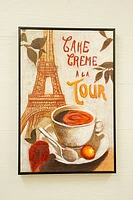 16" x 23" Cahe Creme  Wall Decor