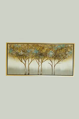 49" x 25" Forest Wall Decor