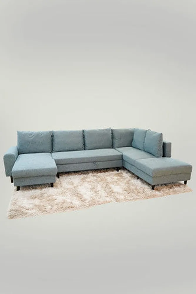 Sofa Set - Blue