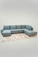 Sofa Set - Blue