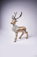 40" Gold Reindeer Medium