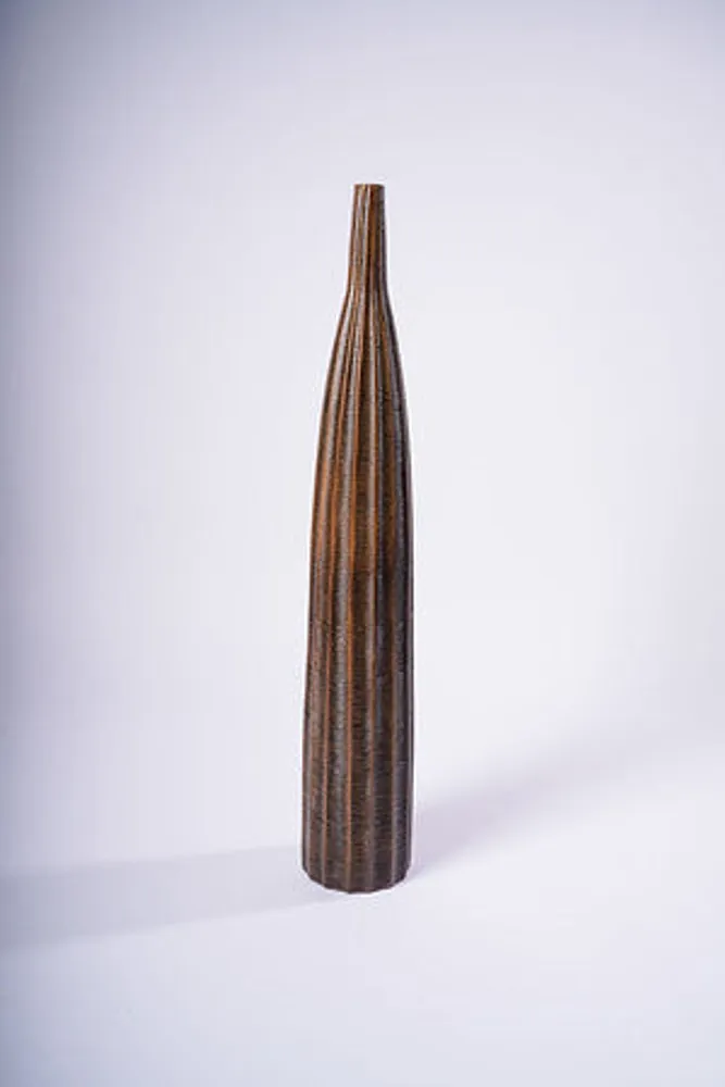 40" WOOD VASE