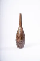 28" WOOD VASE