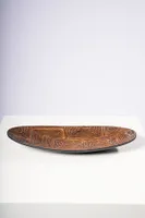 19" WOOD PLATE