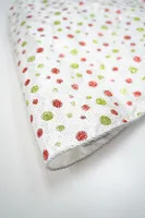 48" Tree Skirt White/Red/Green Dots