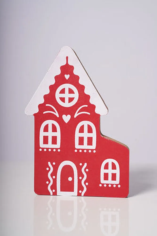 7" CHRISTMAS GINGER HOUSE