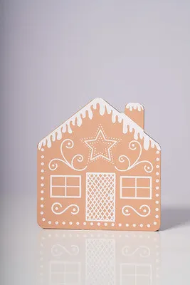 5" CHRISTMAS GINGER HOUSE