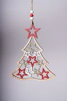 8" CHRISTMAS HANGING TREE LARGE