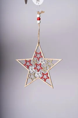 6" CHRISTMAS STAR SMALL