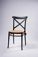 TAMARA CHAIR BLACK/CREAM