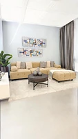 Antonella Sofa Set/4- Cream