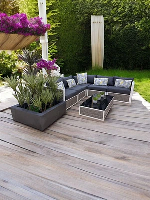 Jada Sectional Aluminium Outdoor Sofa Set