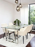 Combo 71" Dinning Table W/4  Miky Chair