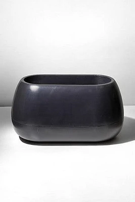 14" VASE OCA - BLACK