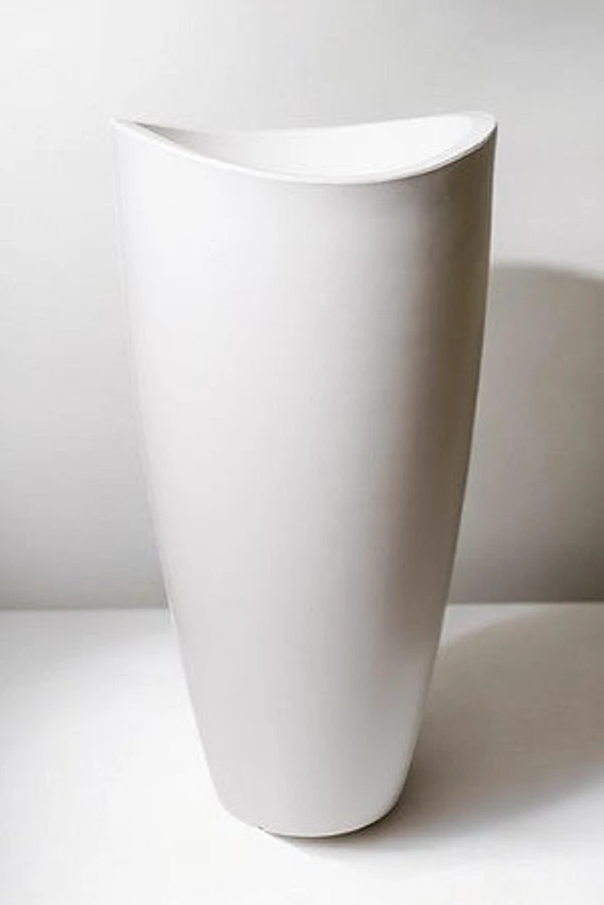 36" PLANTER COPACABANA - WHITE
