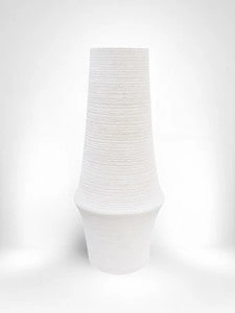 34" PLANTER MATTE WHITE