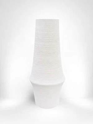 34" PLANTER MATTE WHITE