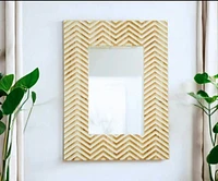 Wood Mirror