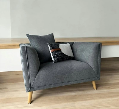 Bianca Armchair- Dk. Grey