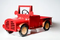 38" Red Truck No Tube Large