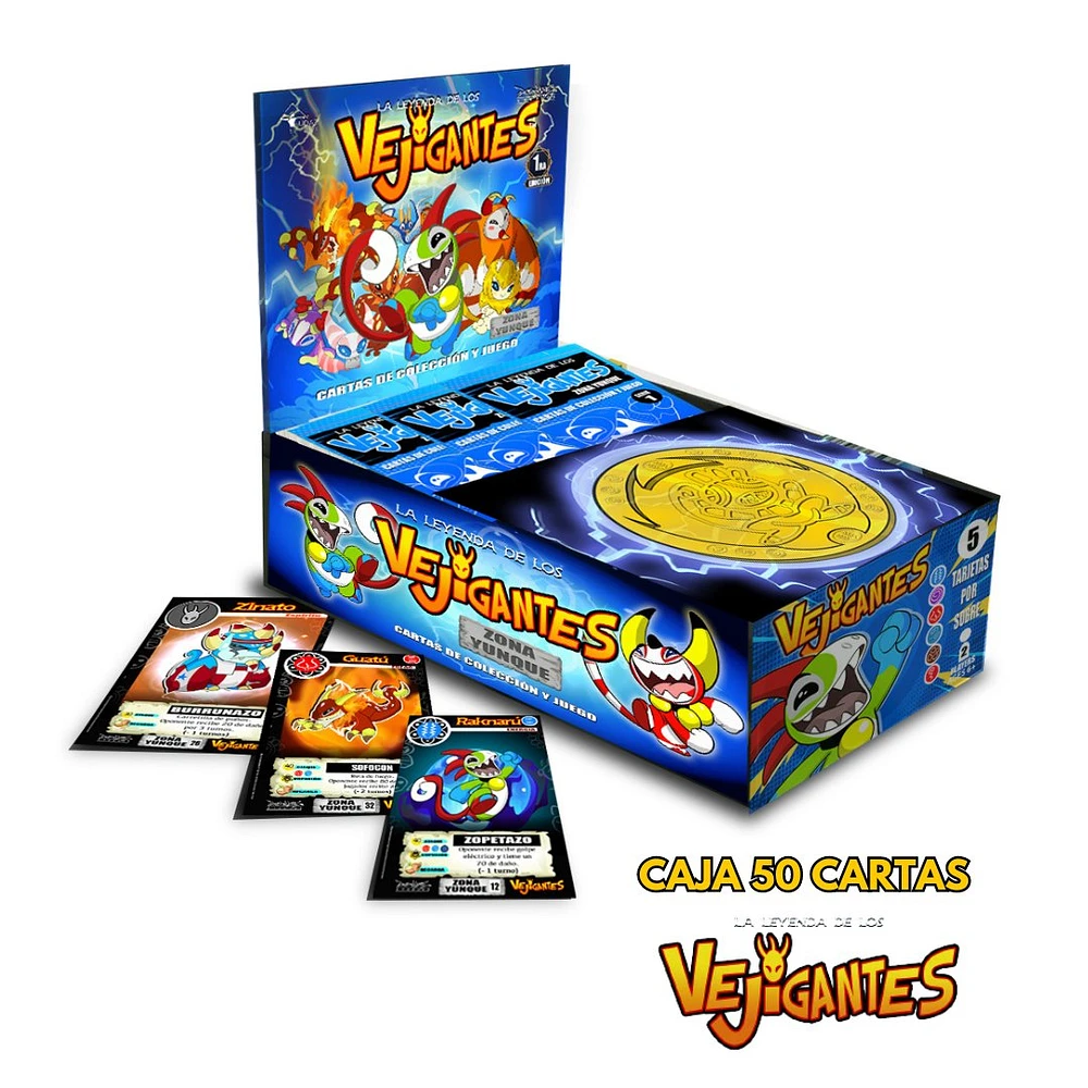 ¡NUEVO! Set de 50 Cartas| La Leyenda de los Vejigantes™ | Colección y Juego