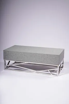 47" Coffee Table - Cement