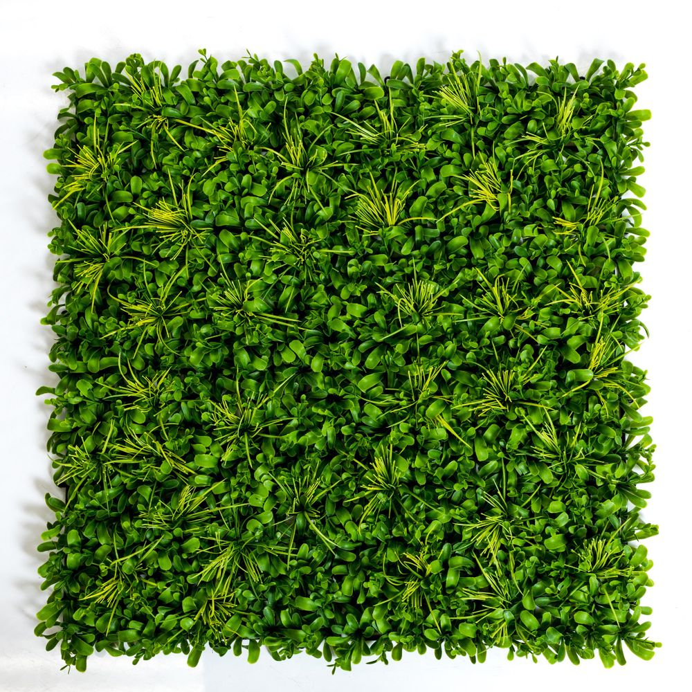 20"x 20" Light Green Teagrass Carpet Tile