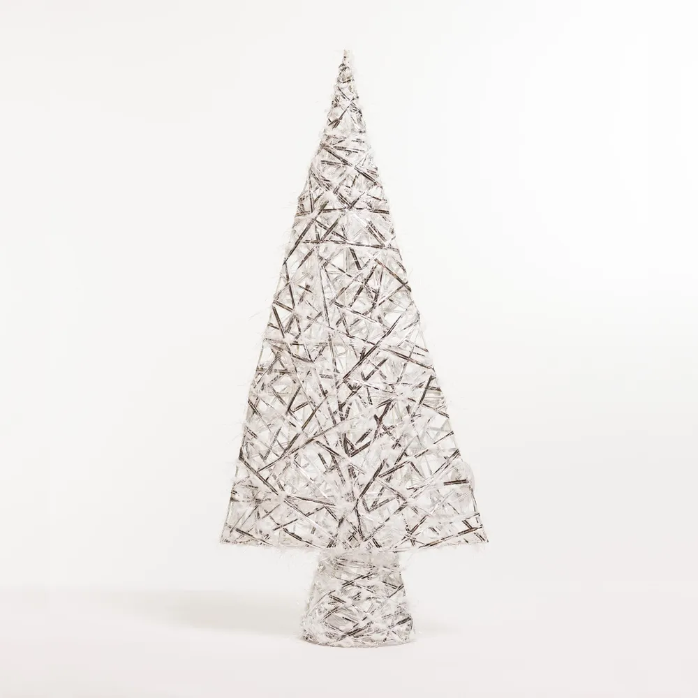 24" Silver Tree w/Light - Boho Chic Collection