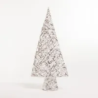 24" Silver Tree w/Light - Boho Chic Collection