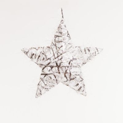 3D Silver Star 8" - Boho Chic Collection