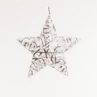 3D Silver Star 8" - Boho Chic Collection