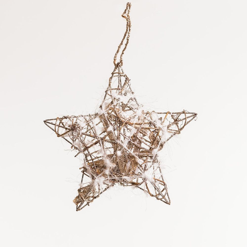 3D Gold Star 8" - Boho Chic Collection