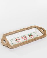 Three Kings Wood & Metal Tray - Natal Collection