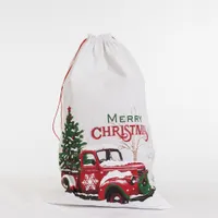 18" x 29" Vintage Truck Gift Bag - Noël Collection