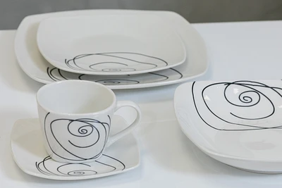20pcs Moderne Dinner Set - Circlet