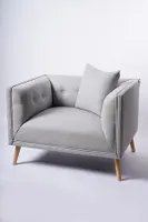 Bianca Armchair -  Lt. Grey