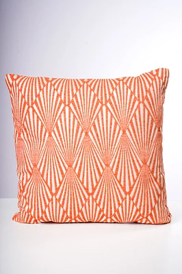 Cream/Orange Combination Ibiza Pillow-Etre Collection