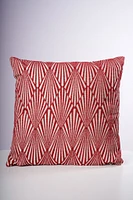 Cream/Red Combination Ibiza Pillow-Etre Collection