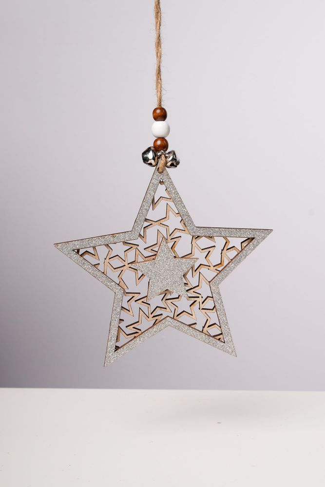 6" Star Silver