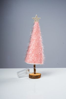 14" Tree Decoration w/Led