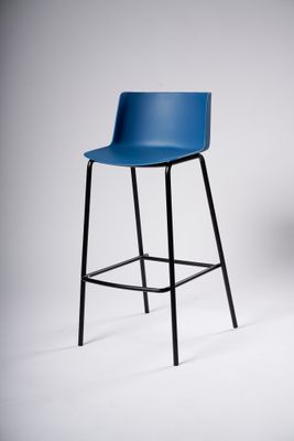 Emma Bar Stool Chair-Blue