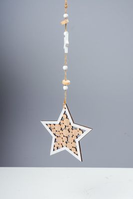 12" Wooden Christmas Star