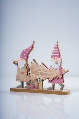 6" Decoration Santas