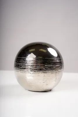 3" Ball Titanium Silver - Nicola Collection